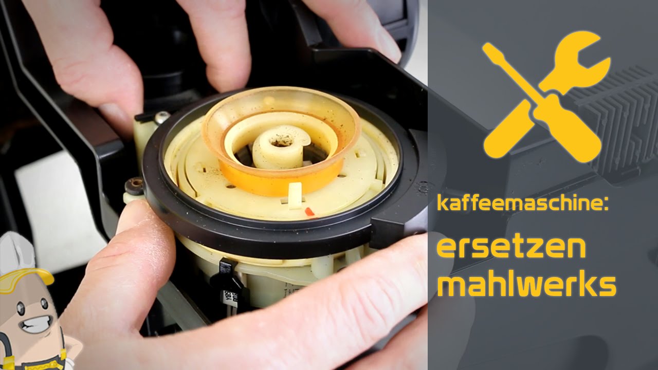 Ersetzen des Mahlwerks Ihrer Kaffeemaschine | Das Ersatzteilercenter.de Verfahren