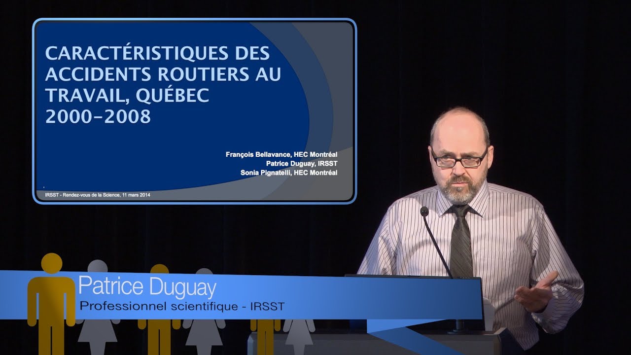 Les accidents routiers au travail au Québec, 2000-2006
