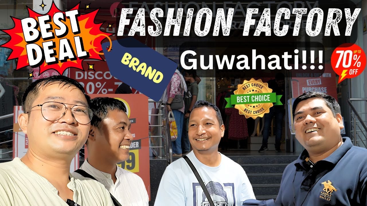 Discount in 365 days II Branded shoes & clothes II Fashion Factory Guwahati 