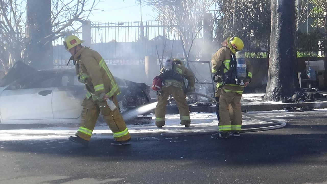 LAFD on scene