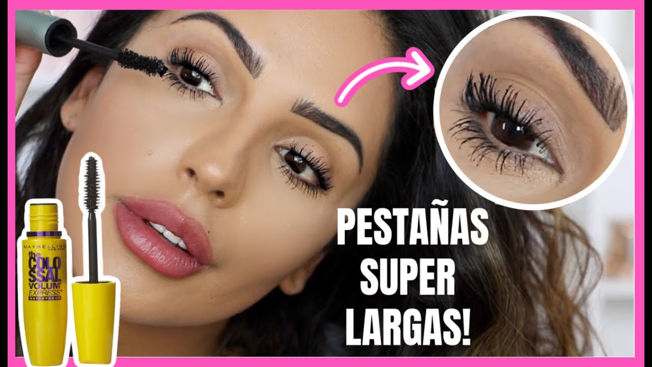 COMO LUCIR PESTAÑAS SUPER LARGAS CON VOLUMEN  Y CON EFECTO 
