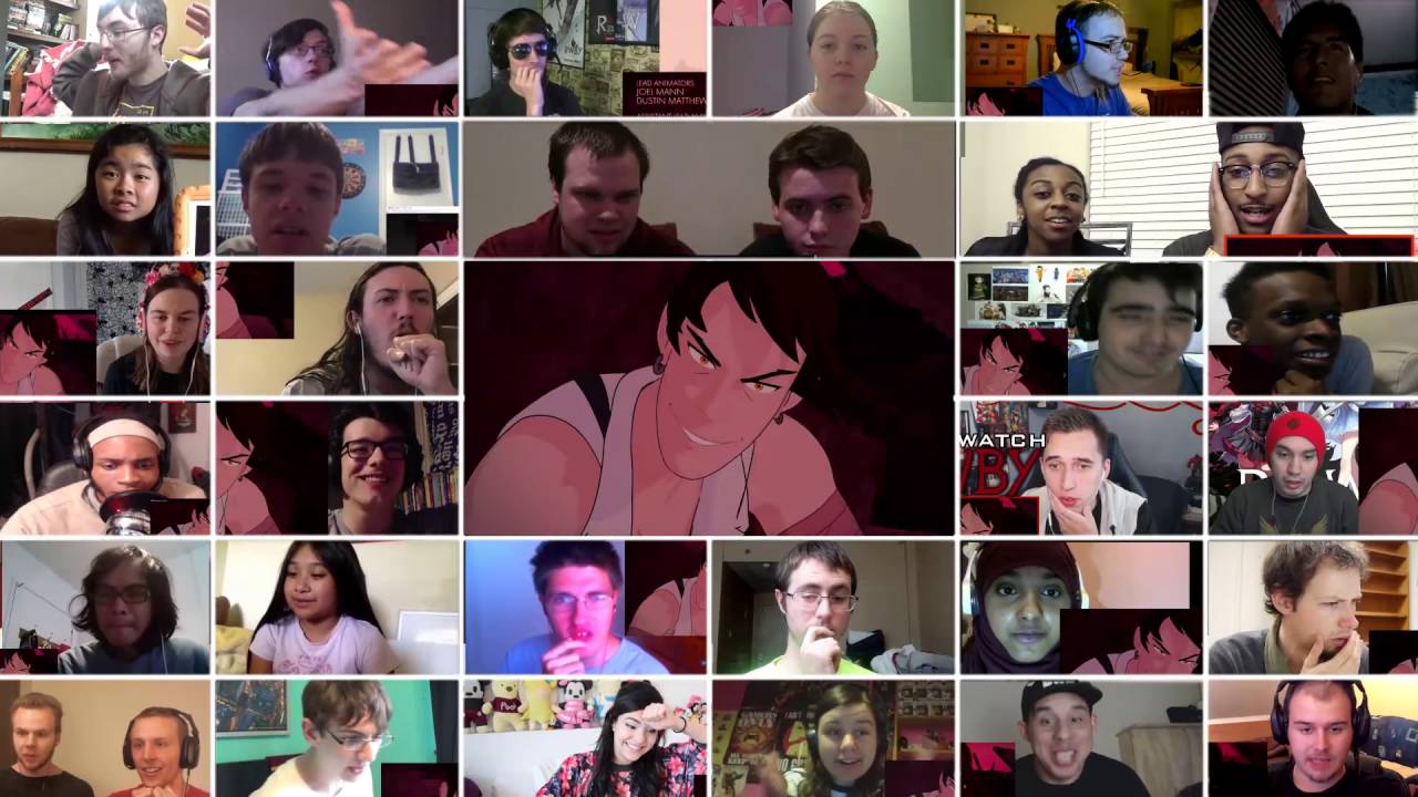 RWBY Volume 4 Intro - Mega Reaction Compilation (33 Reactors)
