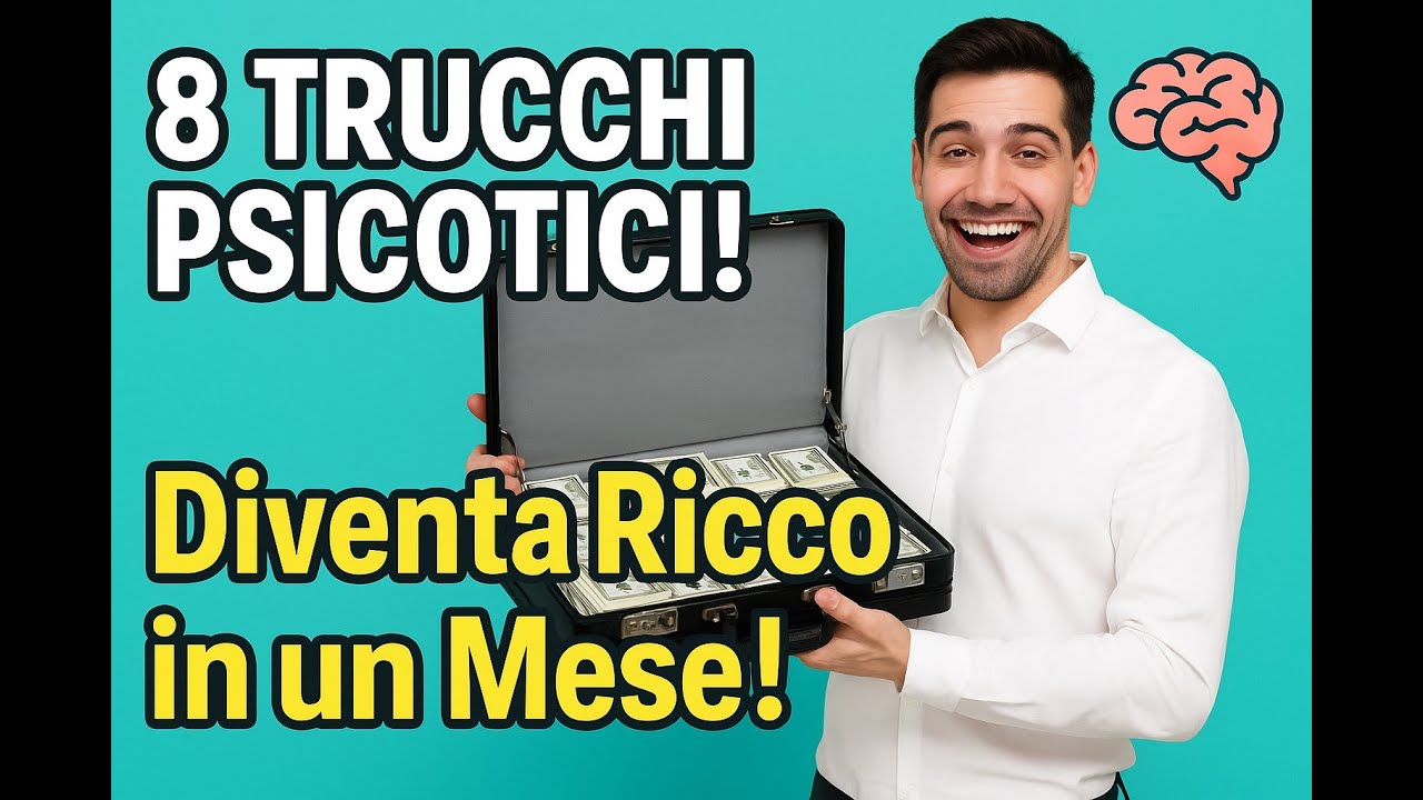 Scopri i 8 Trucchi Psicotici che Ti Renderanno Ricco in un Mese! Non Crederai ai Risultati!
