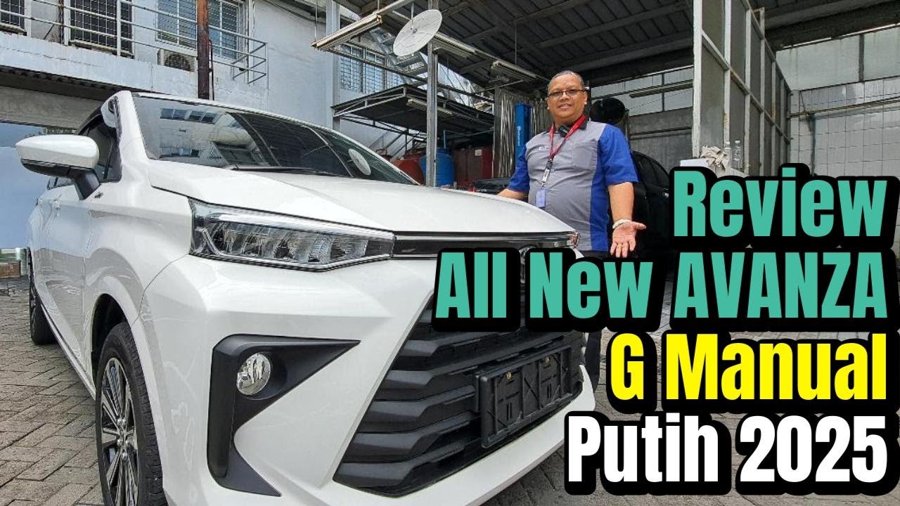 Fitur Lengkap Pada Toyota All New AVANZA G Manual Warna Putih Tahun 2025 |Toyota Medan 085362072000