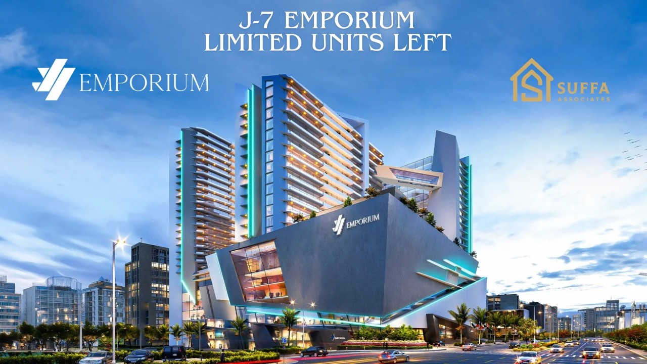 J-7 Emporium Multi Gardens B-17 | Shops, Offices & Luxury Apartments for Sale