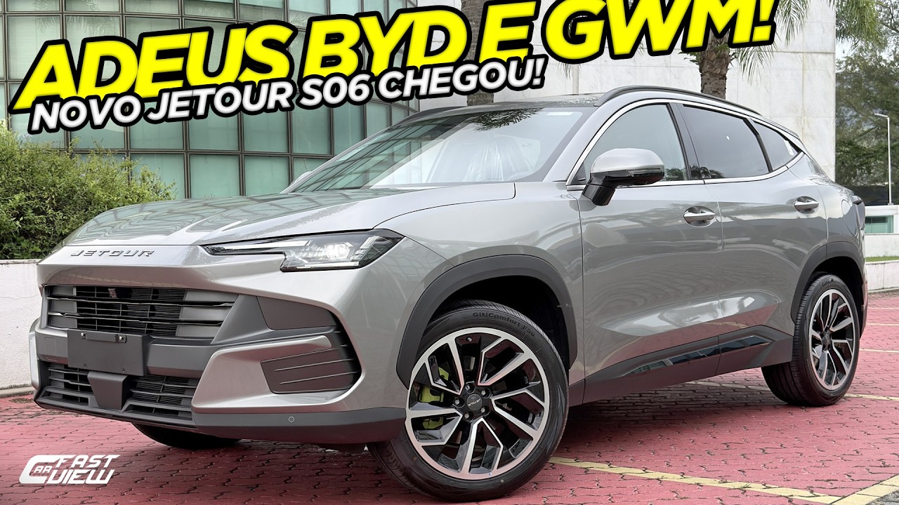 NOVO JETOUR S06 2026 FAZ 36 KM/L, 1200 KM DE AUTONOMIA 10X MELHOR E +LUXUOSO QUE SONG E HAVAL H6