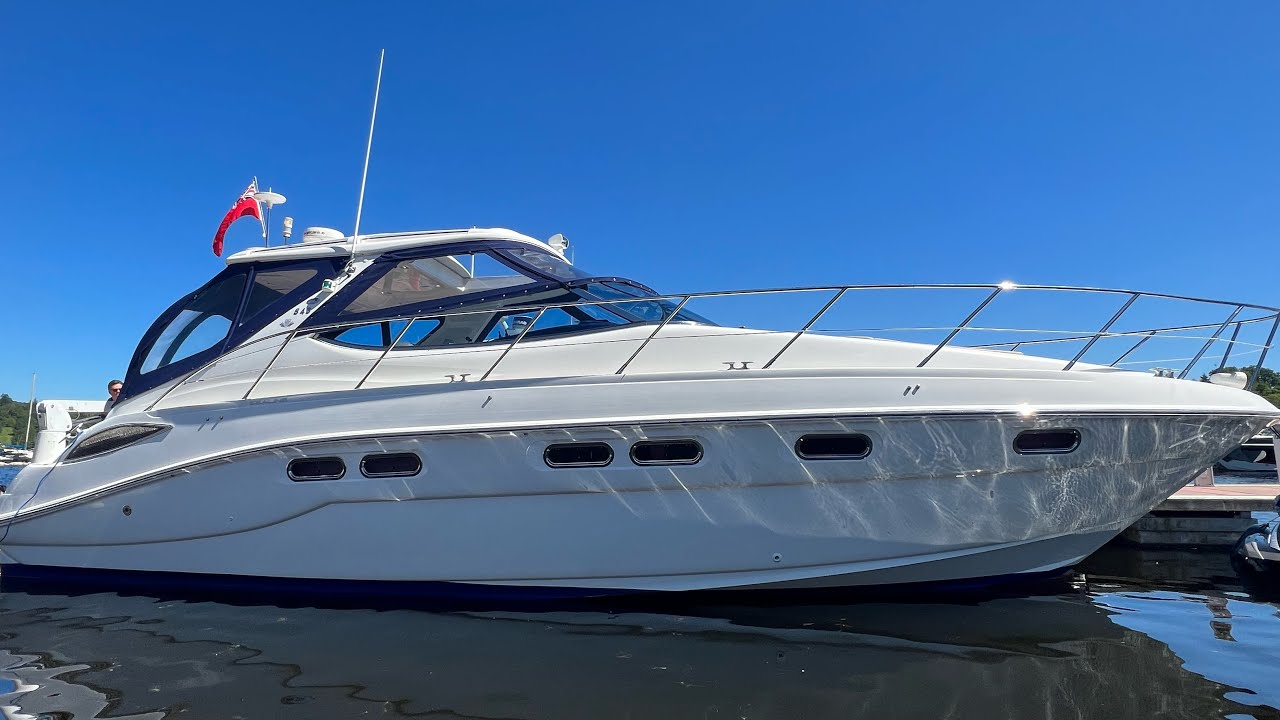 2003 Sealine S43 Sports Cruiser £185,995. Life on the Ocean wave.