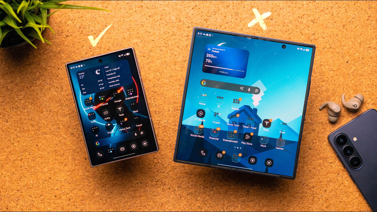 Galaxy Z Fold 8 Review: The Smaller Screen Is Bigger!