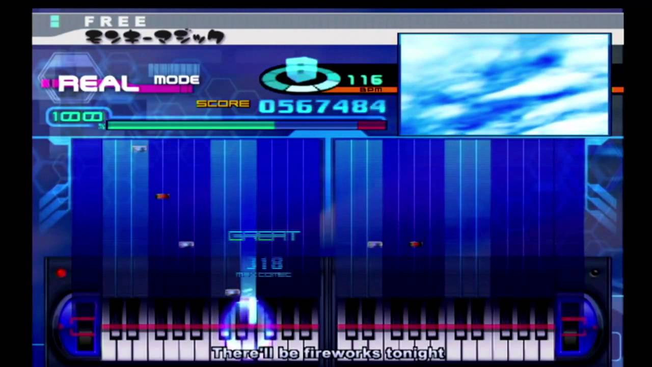 KeyboardMania II (PS2) - モンキーマジック (Double)