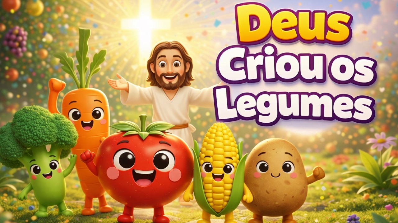 Ensine Seu Filho a Amar os Legumes com Essa Música Cristã Linda