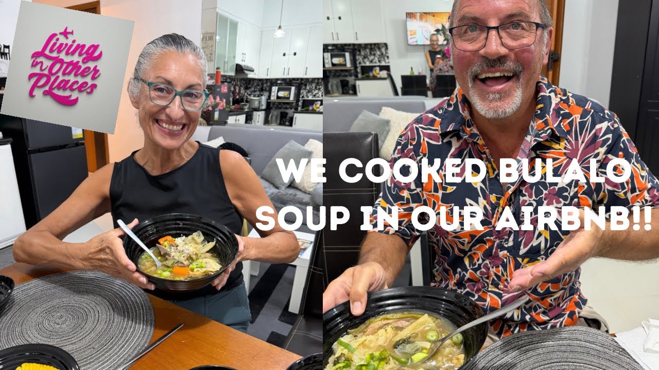 Cooking Bulalo Soup in Our AirBnB in Manila, Philippines (Shopping + Cooking + Taste Test!)
