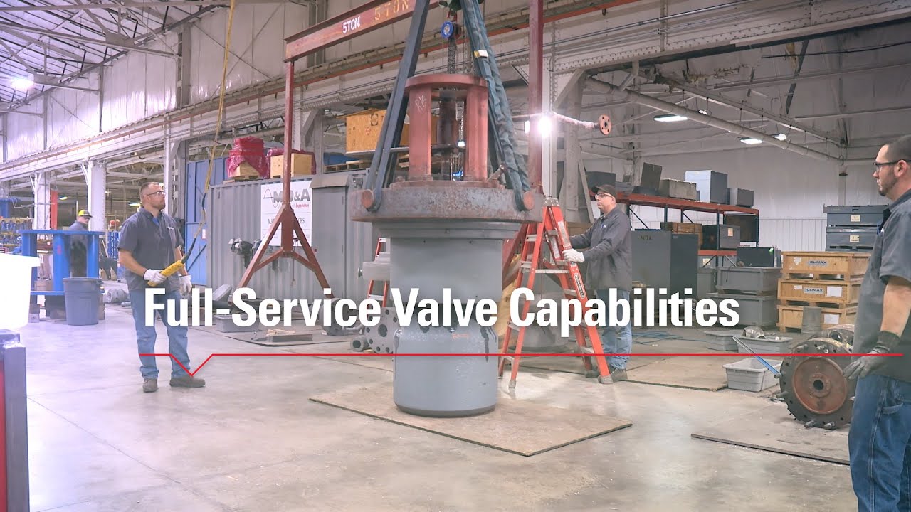 Full-Service Valve Capabilities