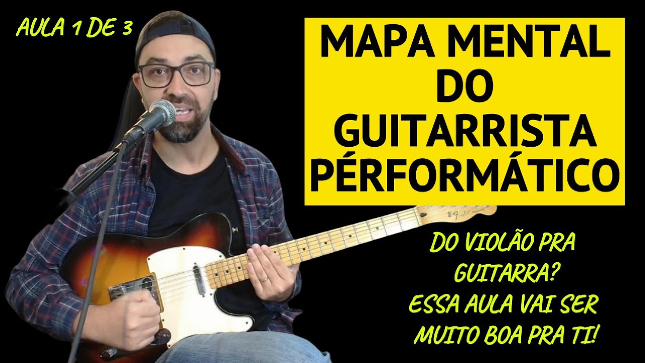 Pense como um guitarrista depois desse vídeo - Aula 1 de 3
