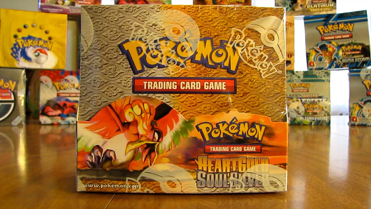 HeartGold SoulSilver Booster Box Opening Pt. 1