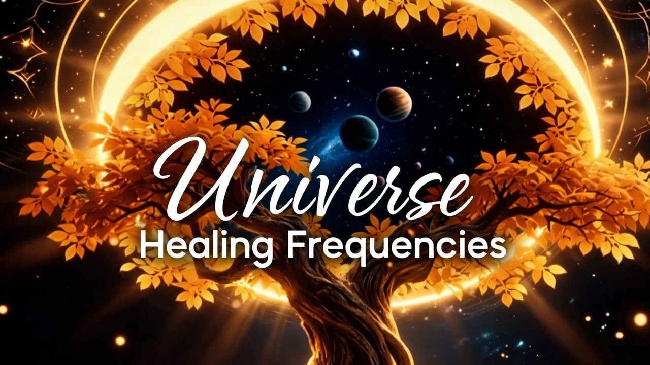 Universe Healing Frequencies | Cosmic Music for Deep Sleep & Meditation