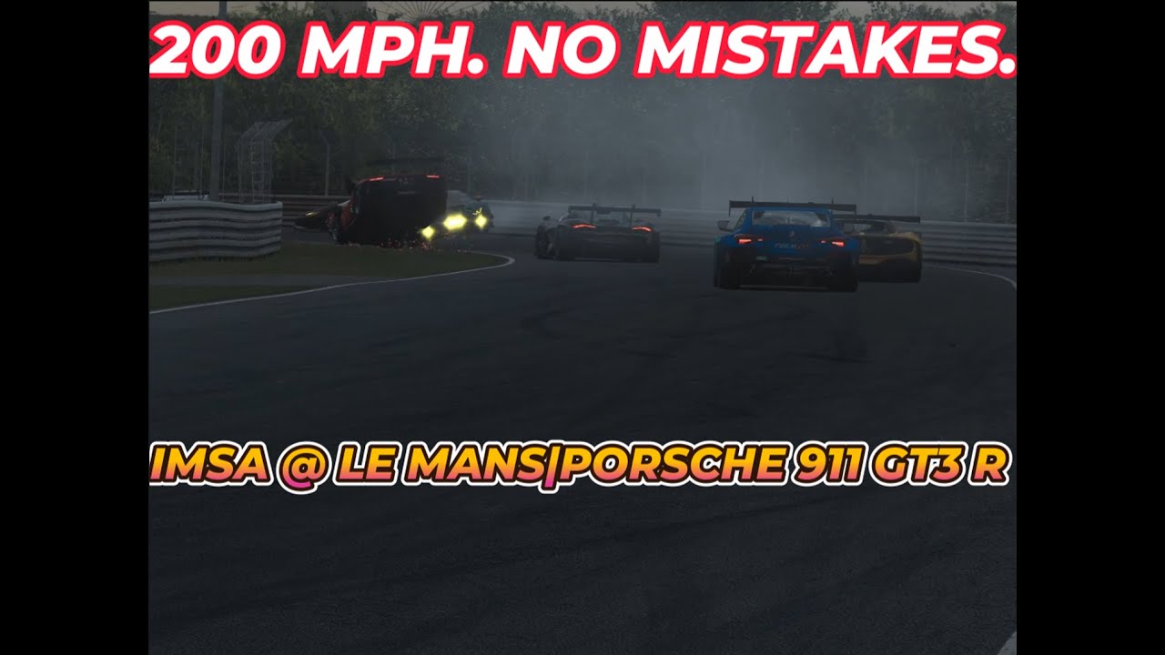 IMSA @ Le Mans | Porsche 911 GT3 R | Night of the Apex