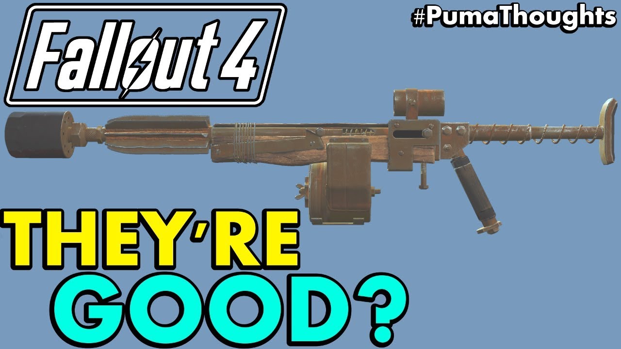 Why Pipe Pistols and Rifles are Good Guns and Weapons in Fallout 4 (Pipe Weapons Worth It?)