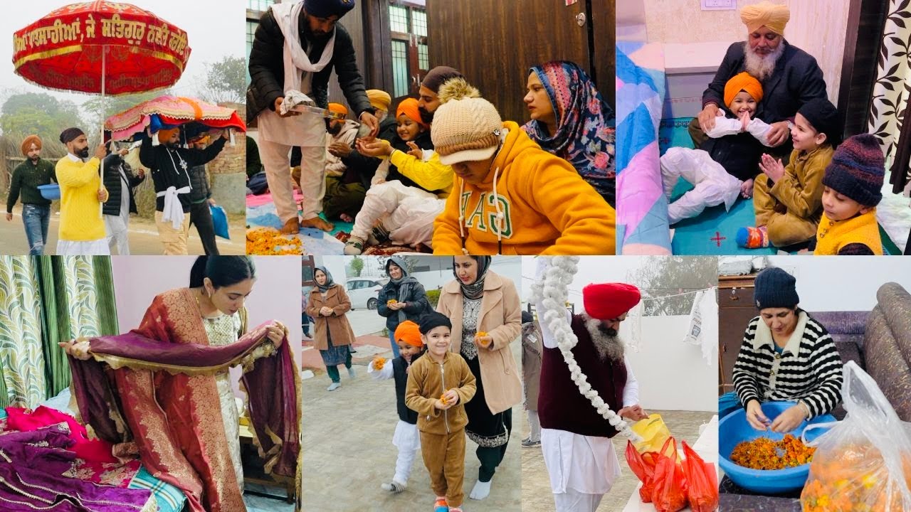 SOHRE GHAR VIAH DIAN TYARIAN SHURU | SEHAJ PATH KITA AARAMBH | WEDDING PREPARATIONS | INDER & KIRAT