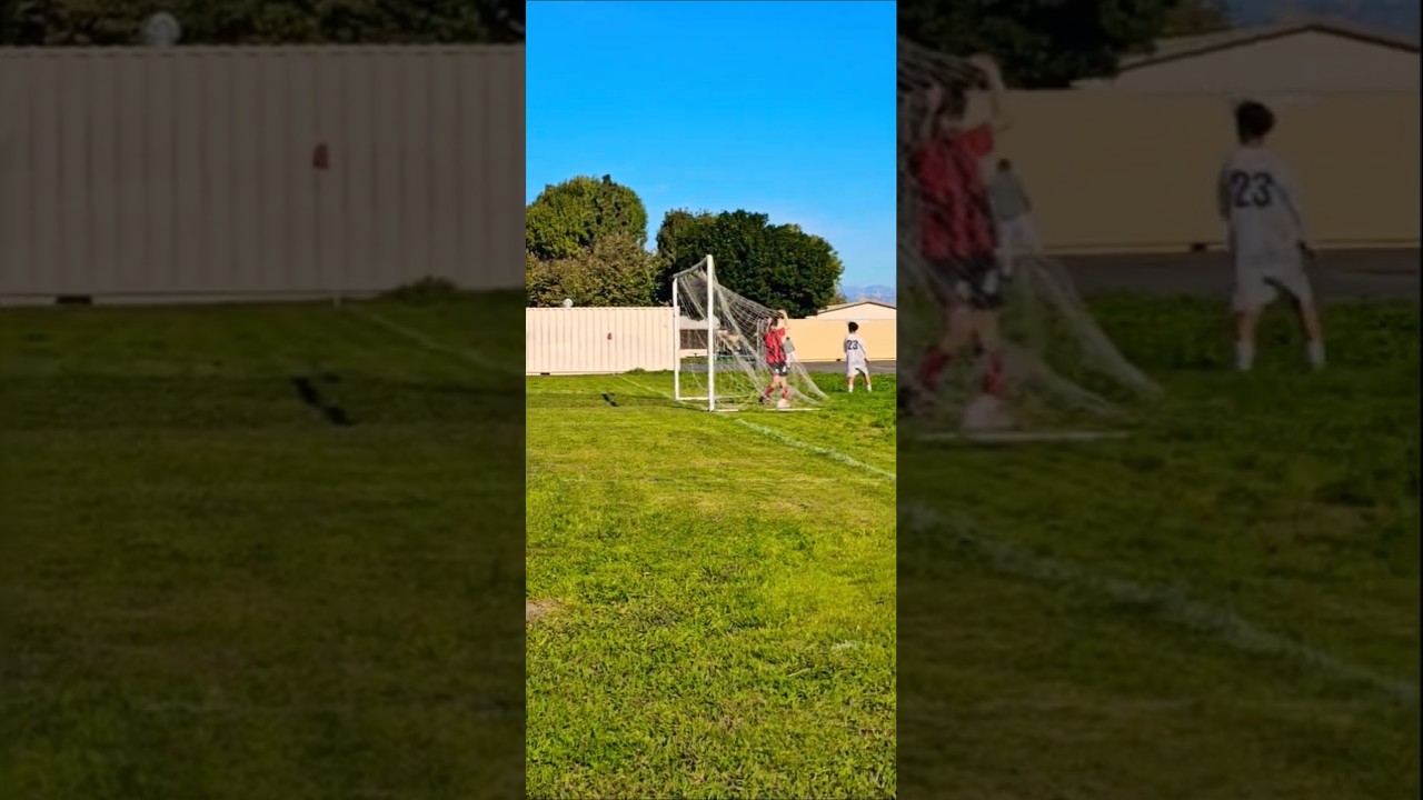 Left Foot Tight Squeeze Golaso⚽️🥅😮