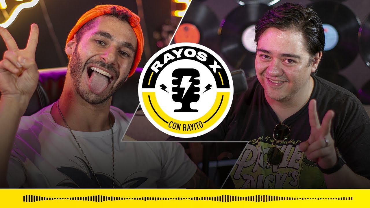 Rayos X #08 - Lalo Garza - LA VOZ de HÉROES de mi infancia @lalogarx