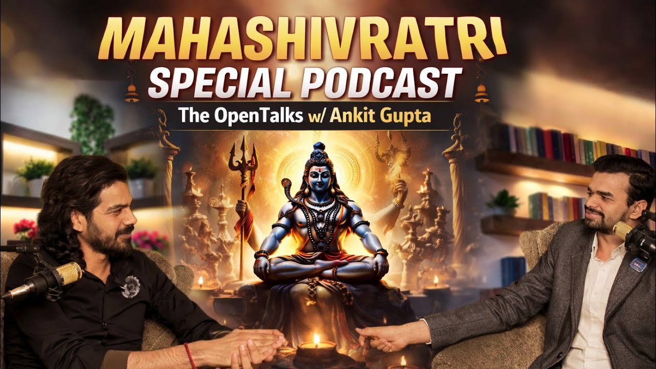 MAHASHIVRATRI SPECIAL PODCAST I The OpenTalks w/ Ankit Gupta I Ft. Prince Siddharth Dwivedi