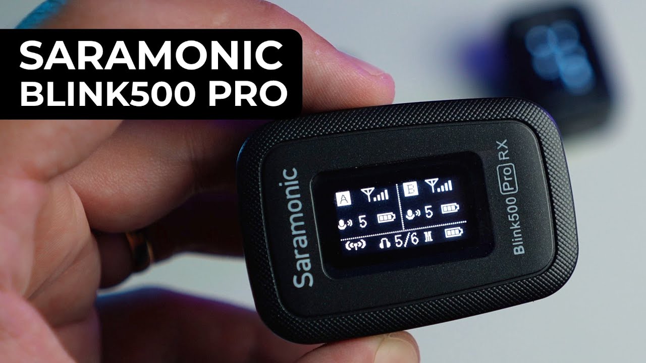 Blink500 PRO vale a pena ? Lapela duplo saramonic