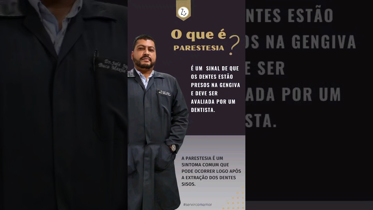 O que &eacute; parestesia? #dentistarj #odontoliuzzi #parestesia