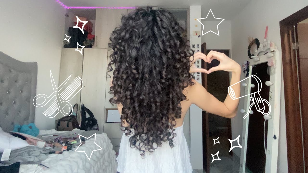 CURLY HAIR ROUTINE TODO EN UNO (con una que otra canción buenota de fondo wuuu) 🍓