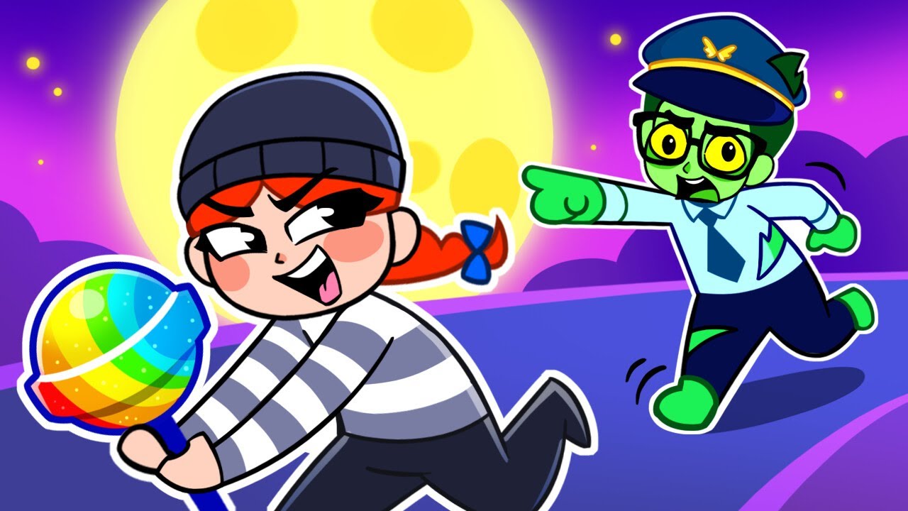 Zombie Police! 🧟🚓 Funny Spooky Cartoons for Kids | Spooky Friends Adventure