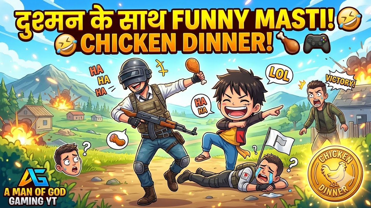 Chicken Dinner ke saath Mauj-Masti! 😂