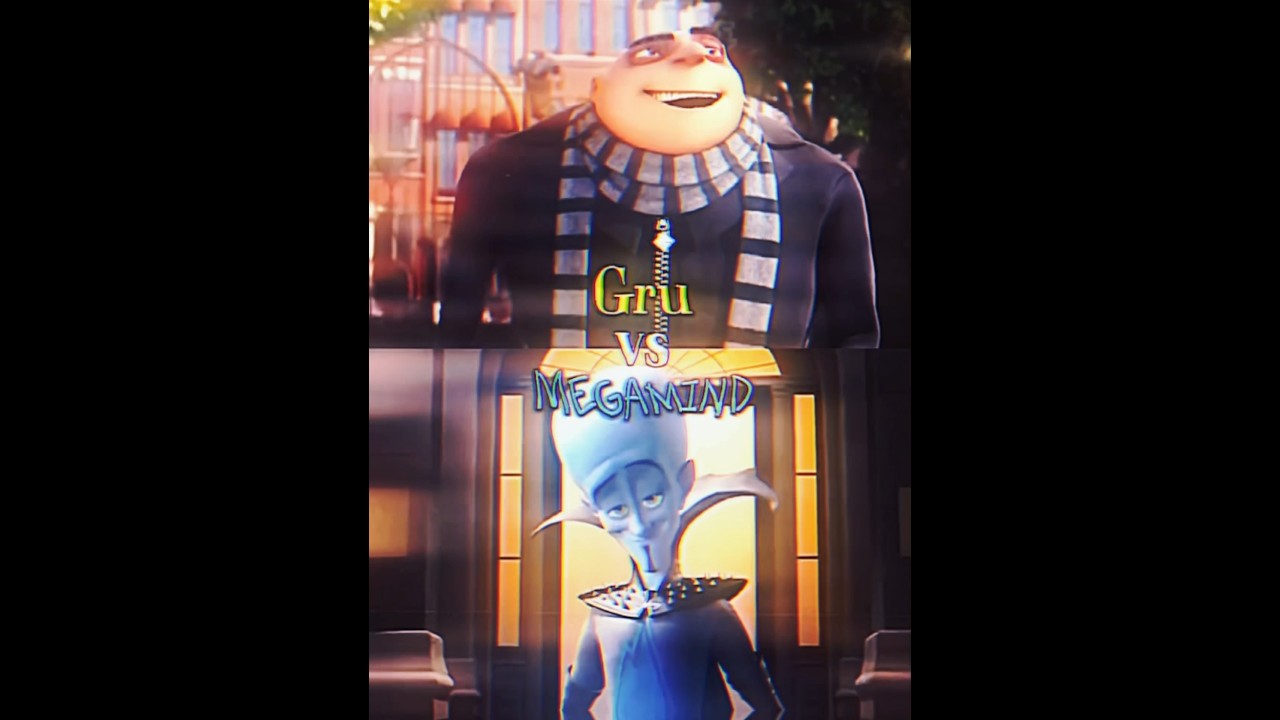 Gru #Vs Megamind #despicableme #gru #megamind #vsedit #megamindedit #gruedit #vsedits #fyp #memes