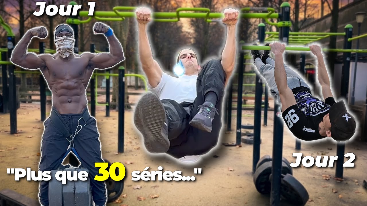 STREET WORKOUT LE PLUS CONNU DE FRANCE: Week-End BRUTAL !