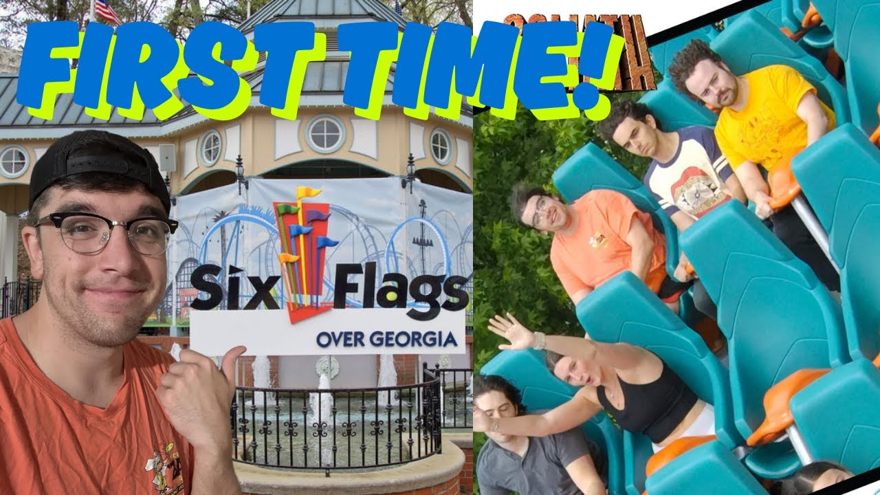 Overcoming My Fear of Roller Coasters! Ep. SIX FLAGS OVER GEORGIA