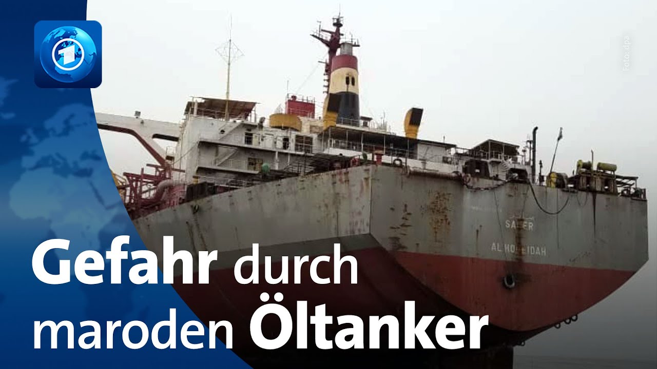 Maroder Öltanker vor dem Jemen laut UN tickende Zeitbombe