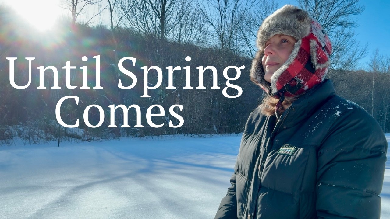 Lessons on Waiting and Trusting Life's Empty, Lonely Days | Winter's Last Hoorah Before the Thaw