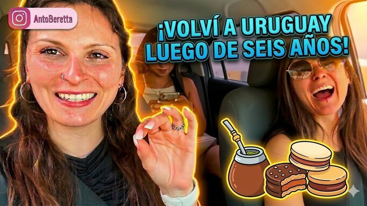 VOLVÍ A MI PAÍS DESPUÉS DE 6 AÑOS y no pude evitar esto... 🥹🇺🇾