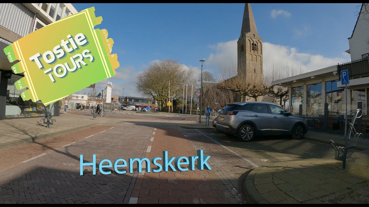 Rondje dorp van Heemskerk met wat uitleg! 4K@60