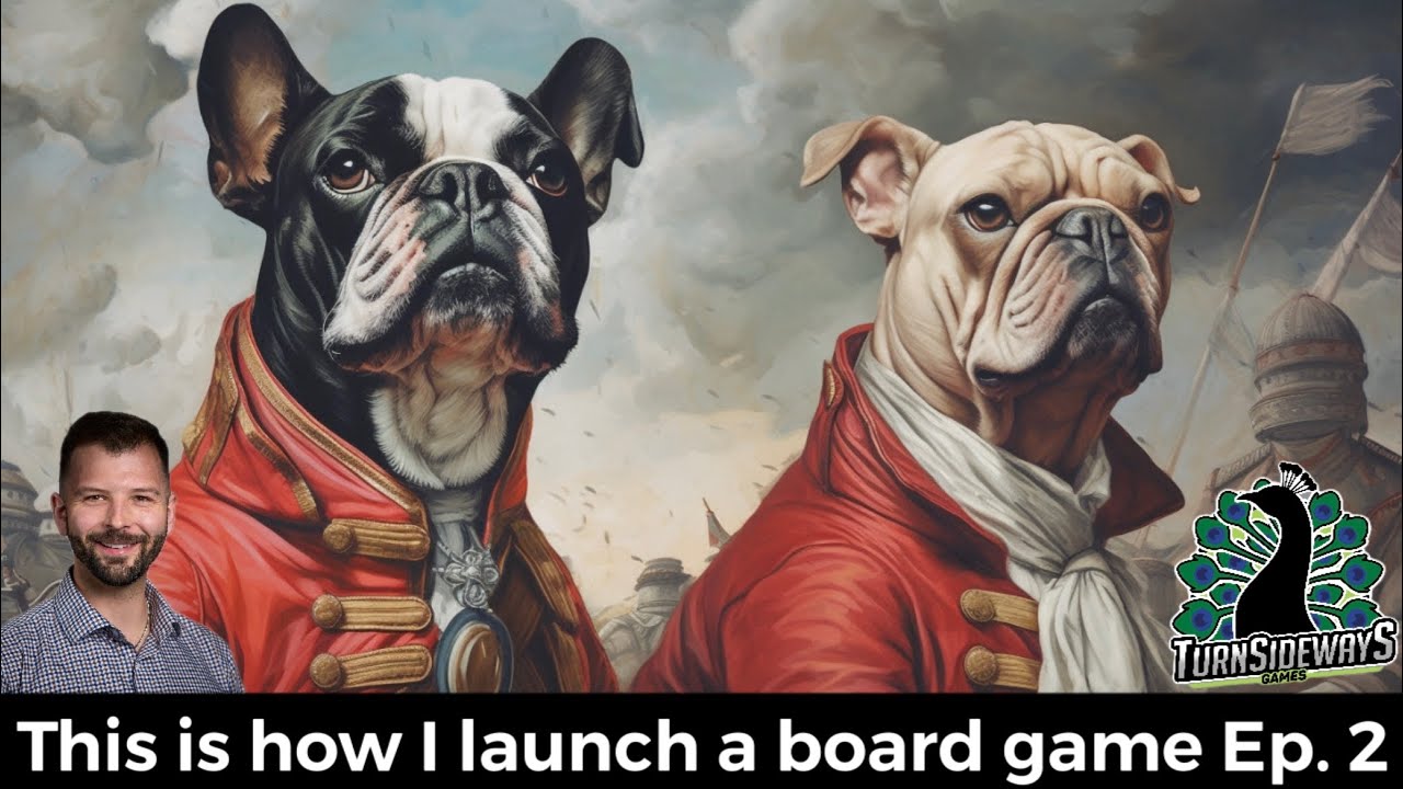 Using AI to make Board Game Artwork - This is How I Launch a Board Game Ep. 2