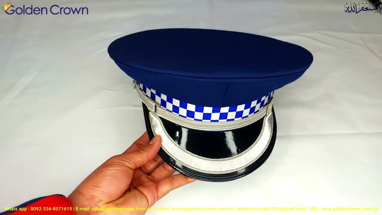 Gorras de policía, gorras militares, fabricantes de gorras, gorras de la marina