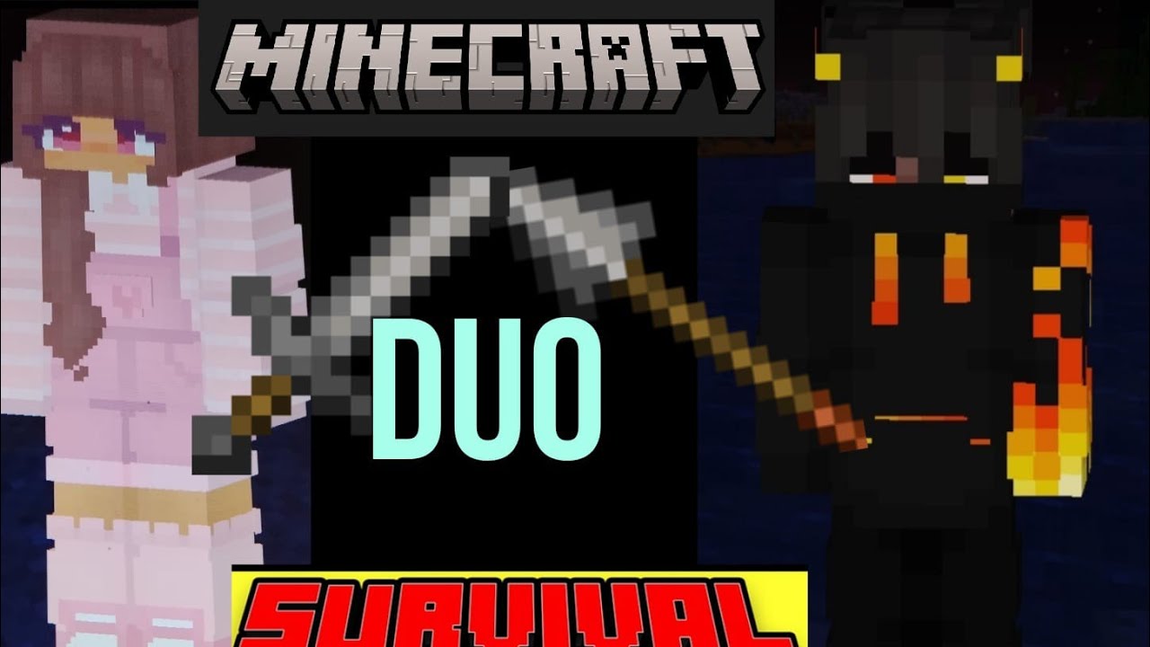 Minecraft duo preživljavanje with MatejGamer