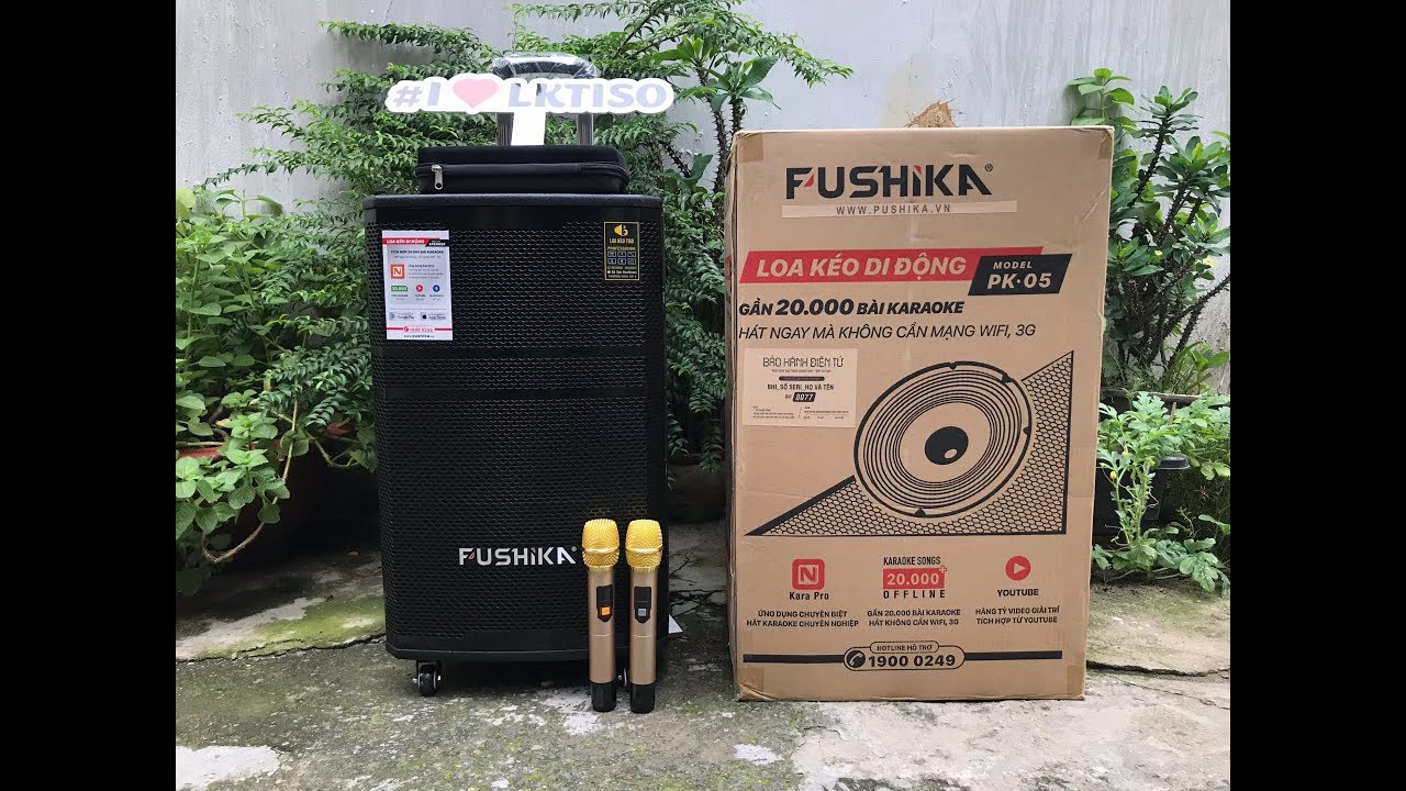 Loa kéo công nghệ Nhật Bản ráp tại VN “FUSHIKA PK05” giá 4810k - LH 0915486462