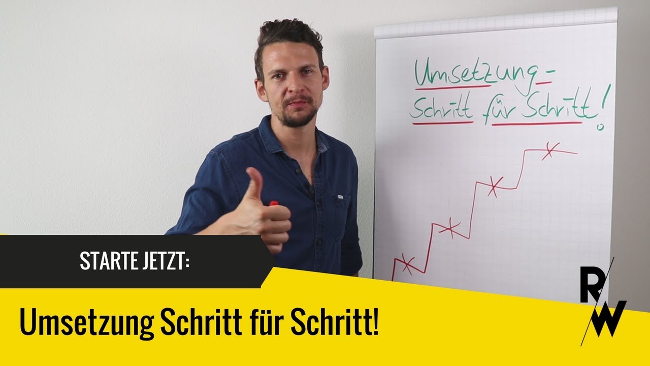 So einfach geht's: Umsetzung Schritt f&uuml;r Schritt!