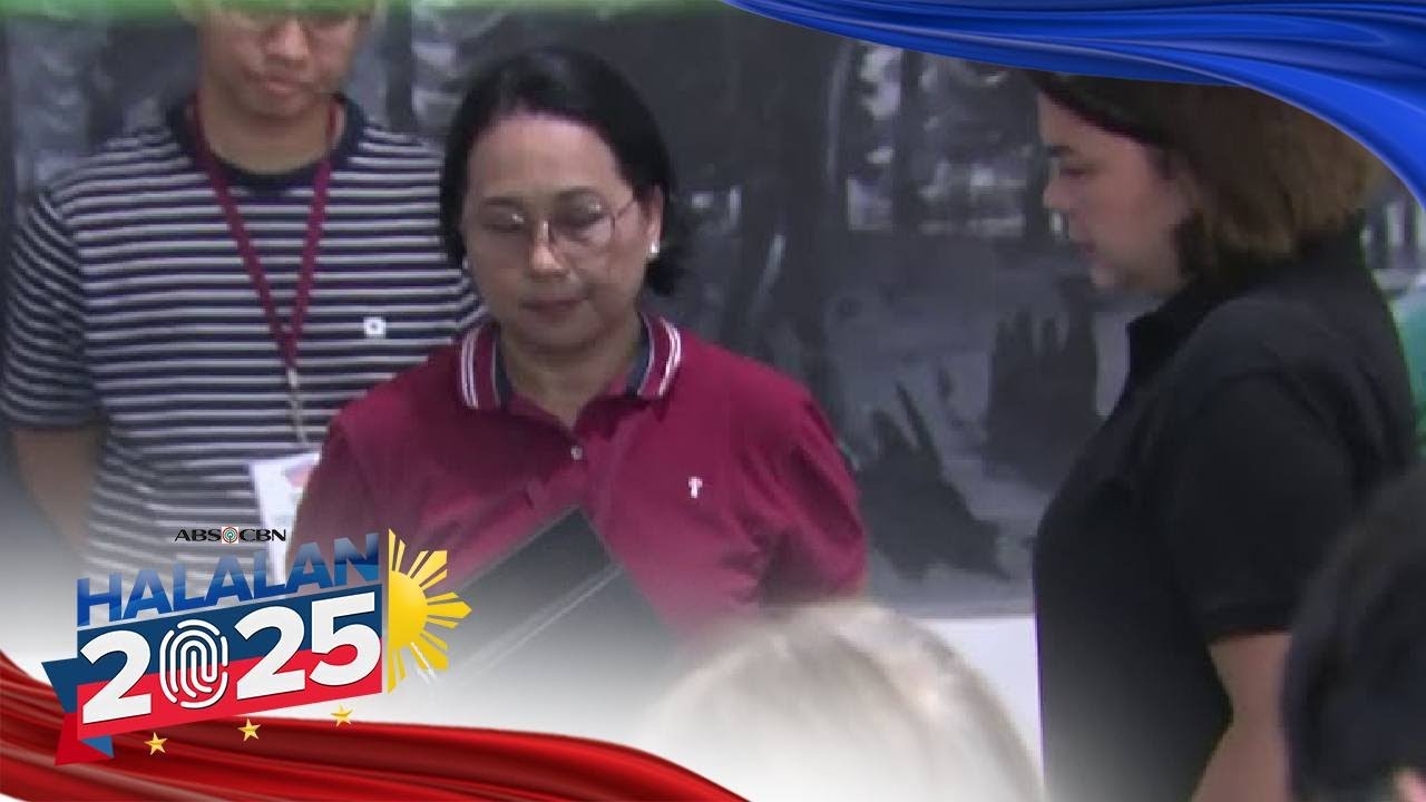 LOOK: VP Sara Duterte casts vote for HALALAN 2025 in Davao City | ANC