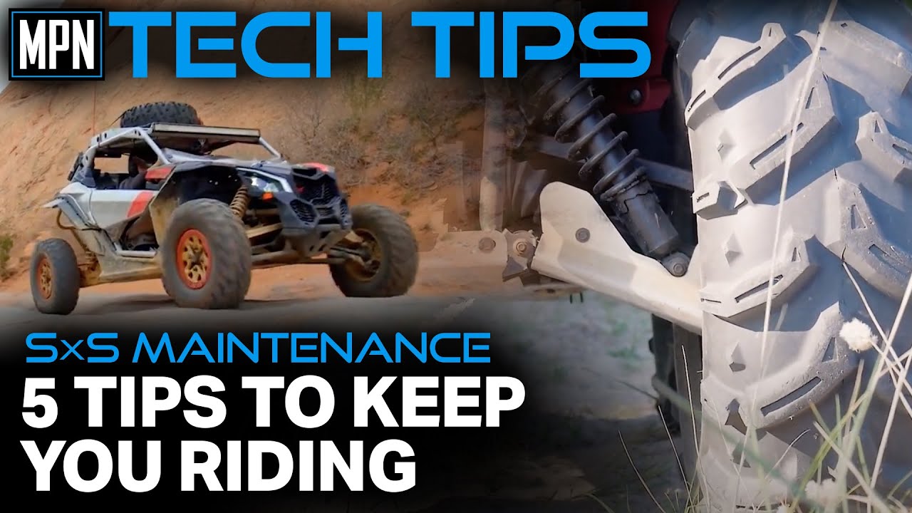 Maintenance Tips for SxS Vehicles