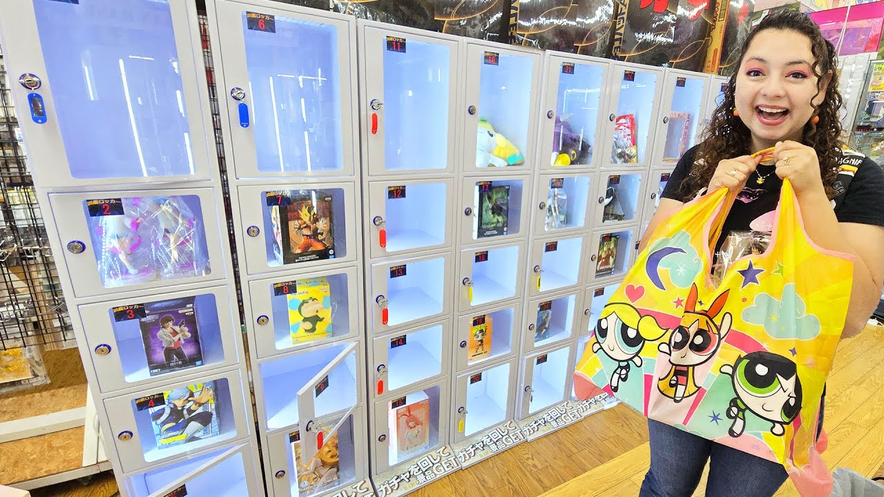 Mystery Vending Machine Jackpots in Japan and More! Locker Gacha!