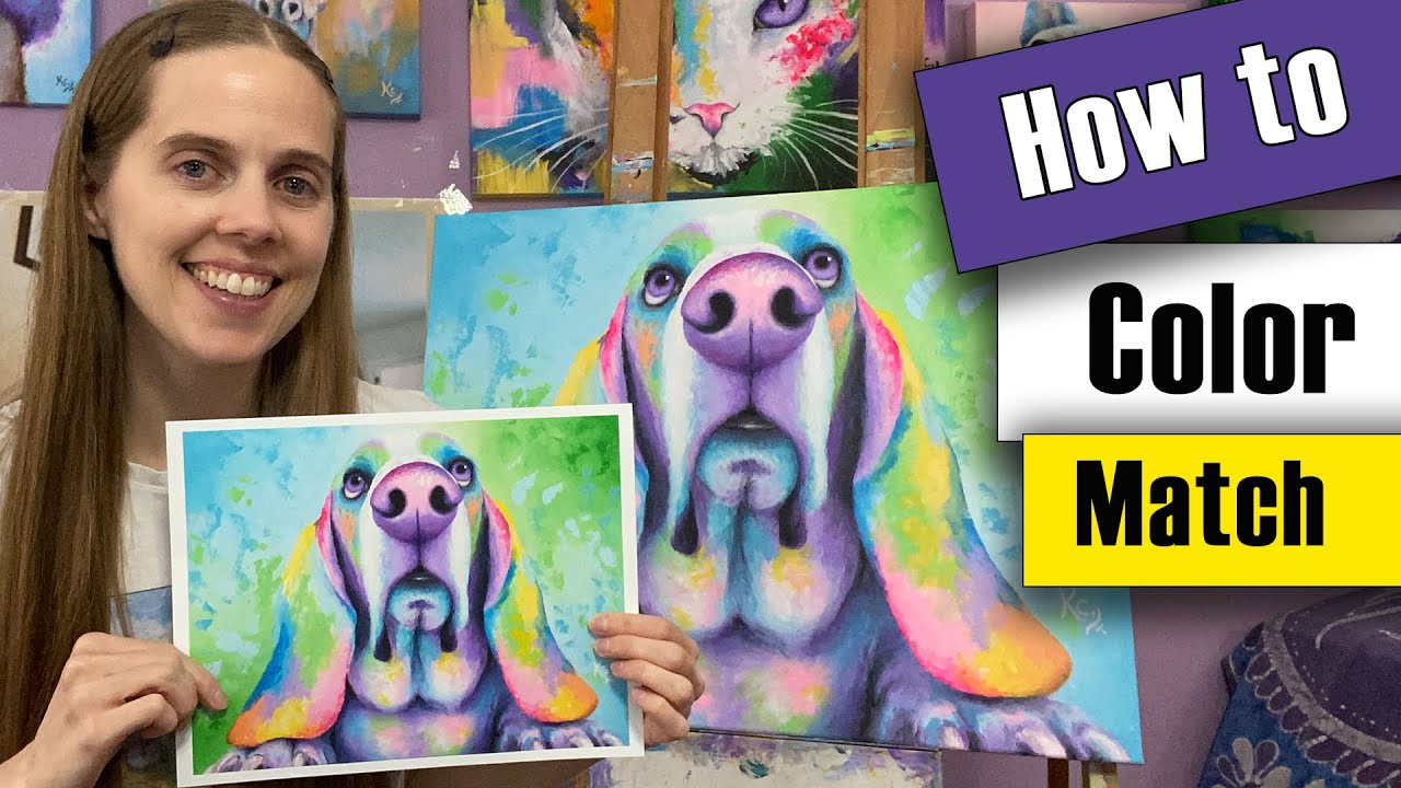 How to Color Match Art Prints to Your Painting - a Step-by-Step Guide