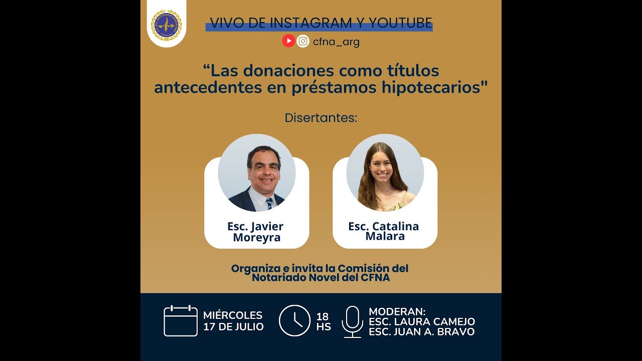 Las donaciones como títulos antecedentes en préstamos hipotecarios
