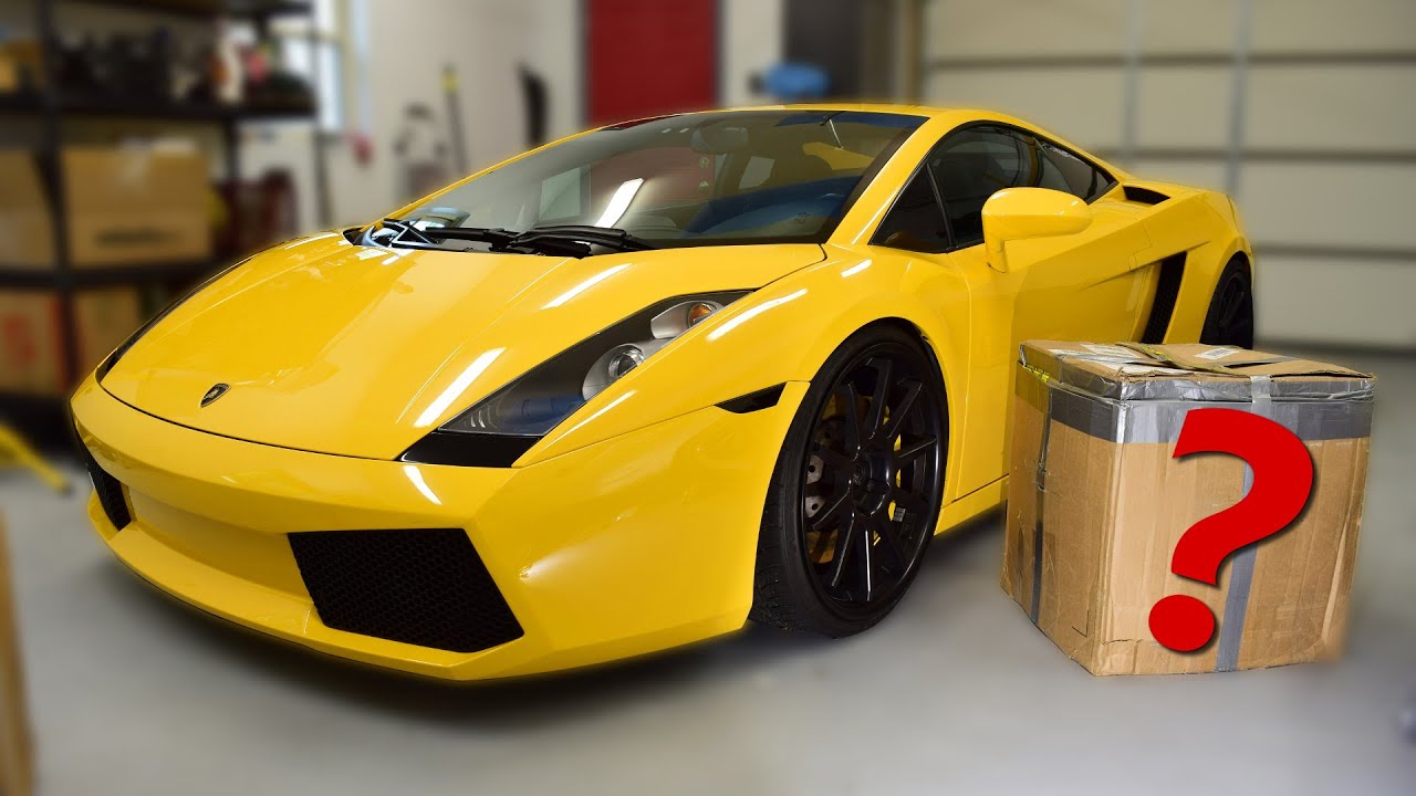 New Wheels for the Gallardo!  Clutch E-Bay Score: Cheap but still 