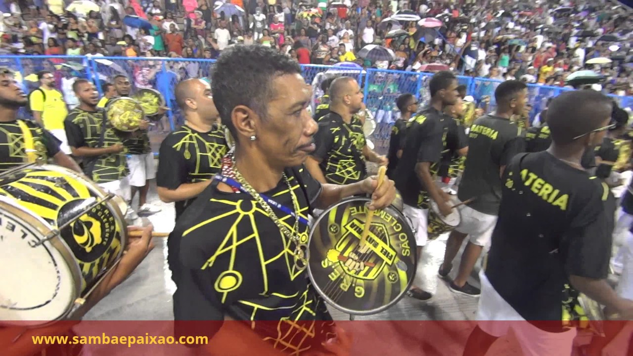No coração da São Clemente Super Esquenta 2017 Bateria Fiel Clementiana