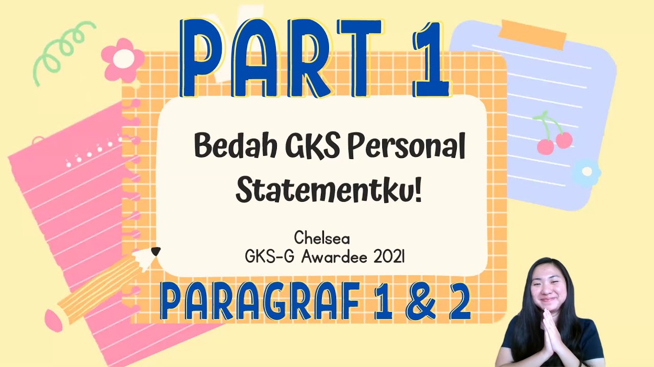 Unboxing GKS Personal Statementku! {PART 1}